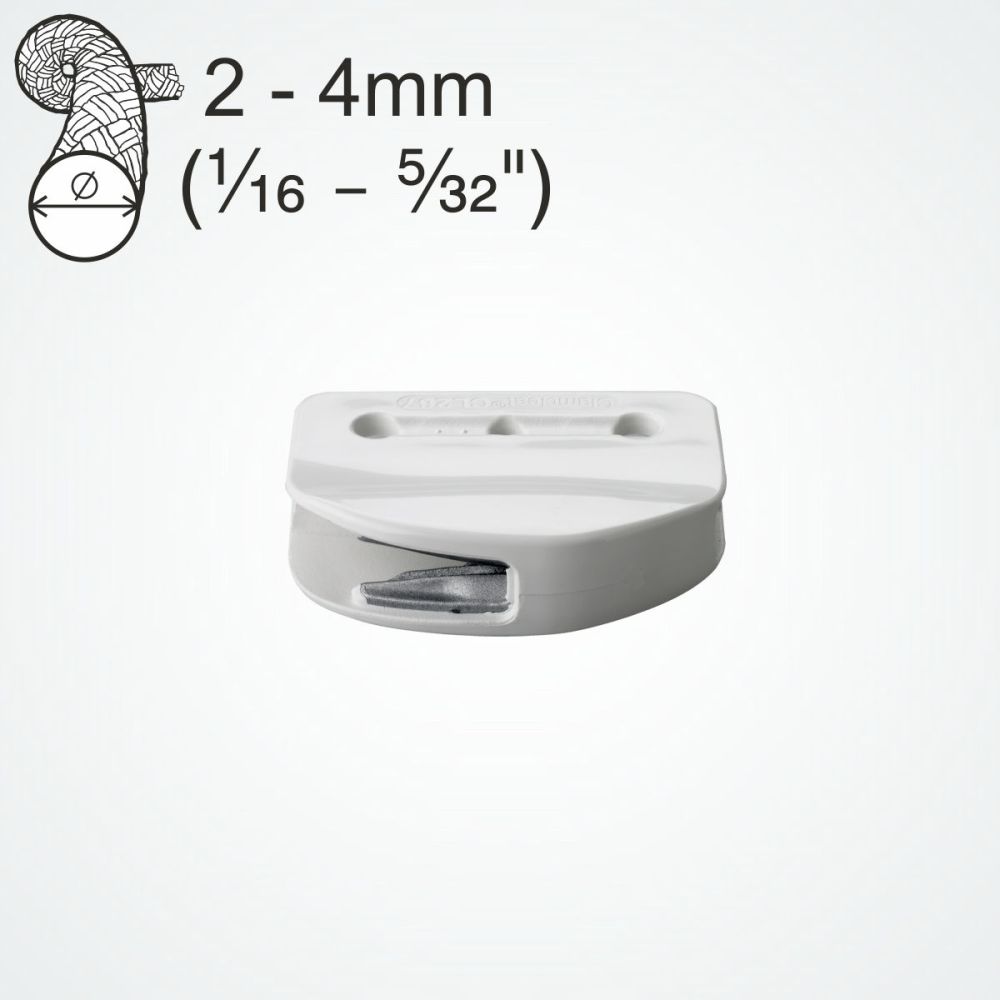 CLAMCLEAT CL267 RACING SAIL EDGE Liektauklemme Alu Tau 1-4mm