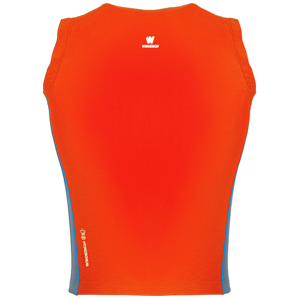 WINDESIGN 2532O Rash Tanktop, orange, Einheitsgröße Erwachsene, one size fits all