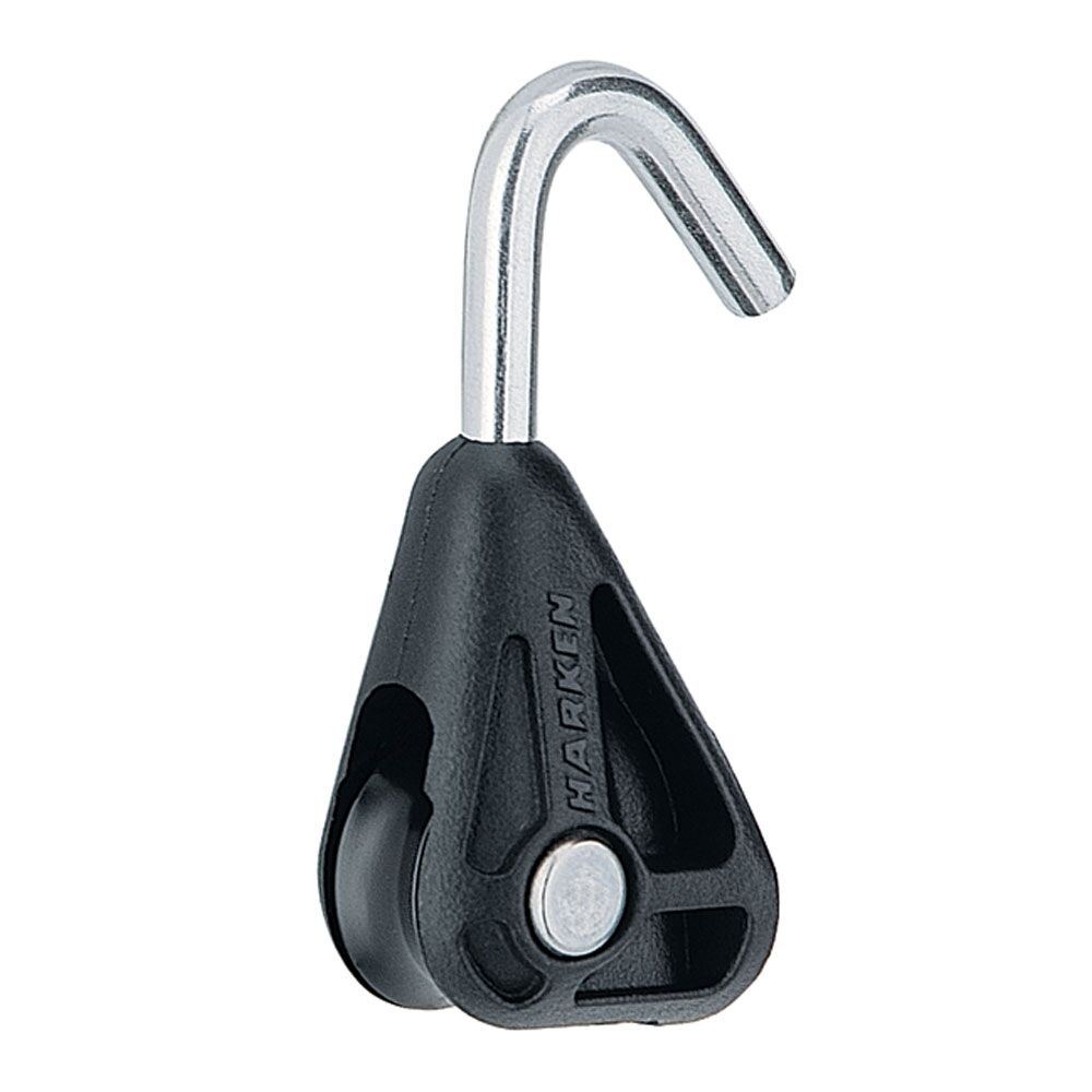 HARKEN EX1351H Optimist Sprietfall hook-in Block, kugelgelagert