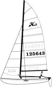 BOOTSPUNKT Fock für Hobie 18 Formula - OneDesign