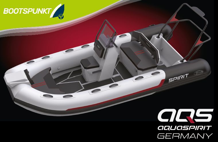 AQUASPIRIT AQS 450C Aluminium RIB Mittelkonsole