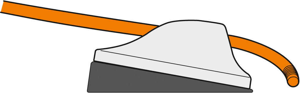 CLAMCLEAT CL802 Unterlegkeil für CL204 und CL222