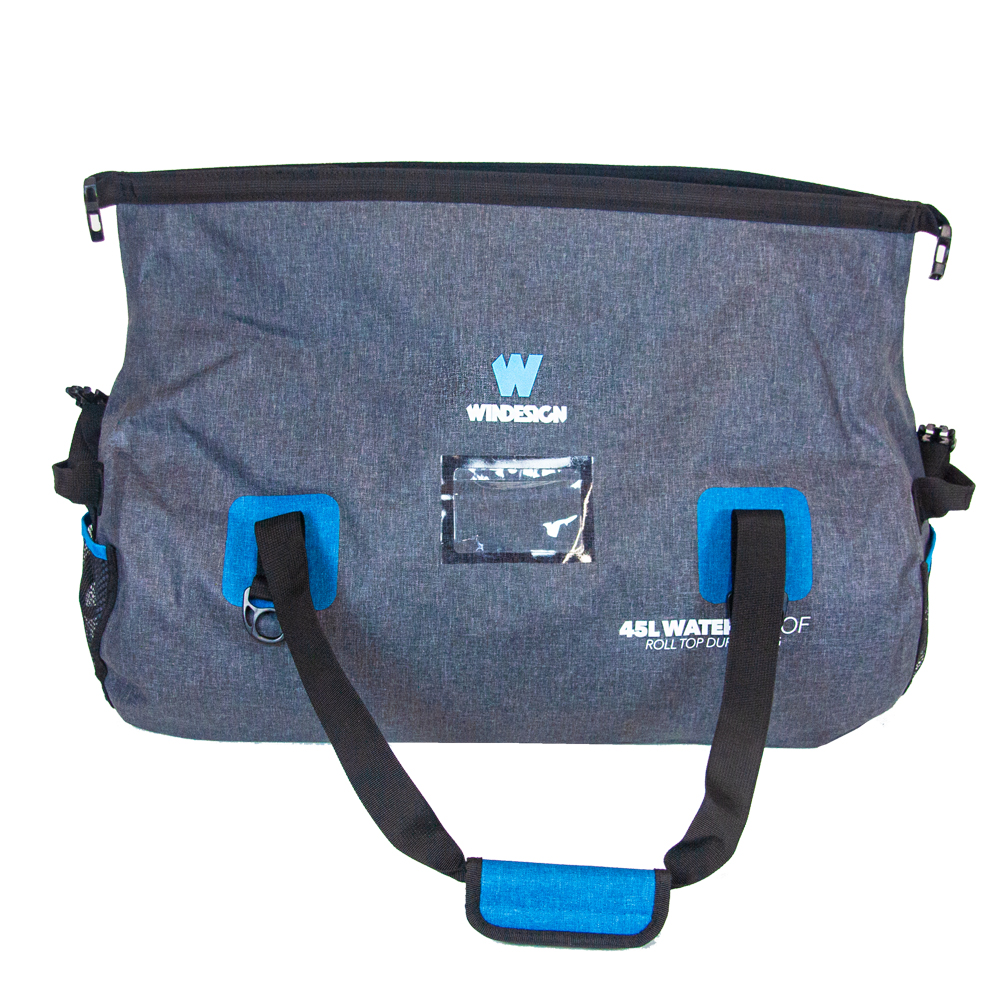 WINDESIGN EX2628 Reise-Seesack, 45Liter, wasserdichtes 600D Polyester, Rollverschluss