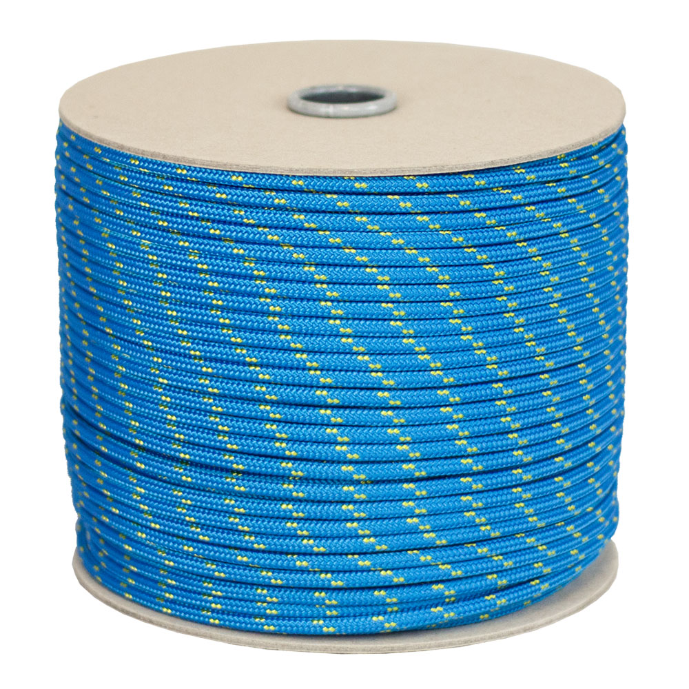 OPTIPARTS EX7515 Polyester Trimmleine, 5 mm, blau/gelb, METERWARE