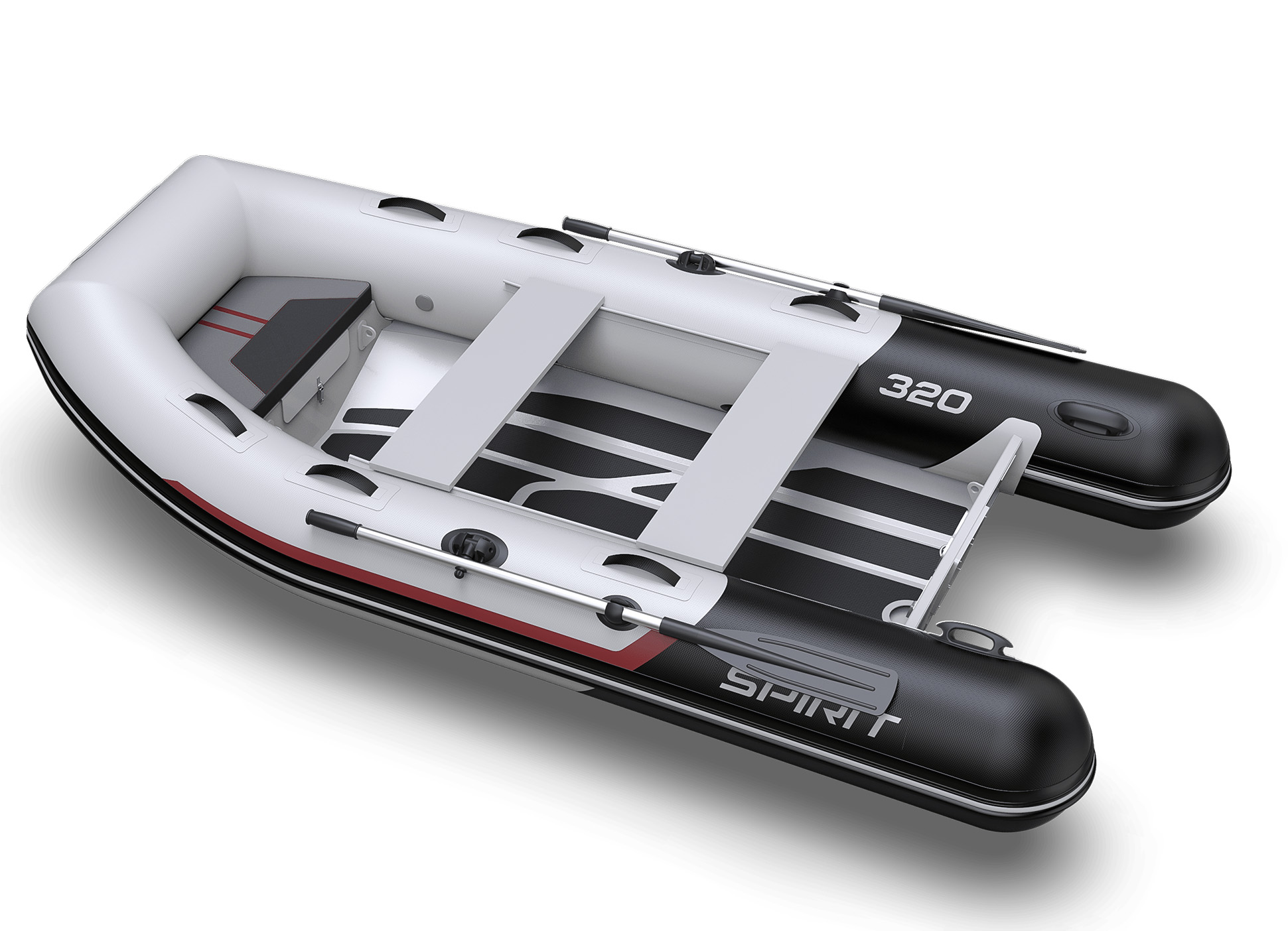 AQUASPIRIT AQS 320 Aluminium RIB