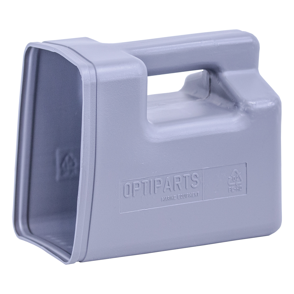 OPTIPARTS EX1442GY Ösfass, Pütz, 3,5 Liter, grau