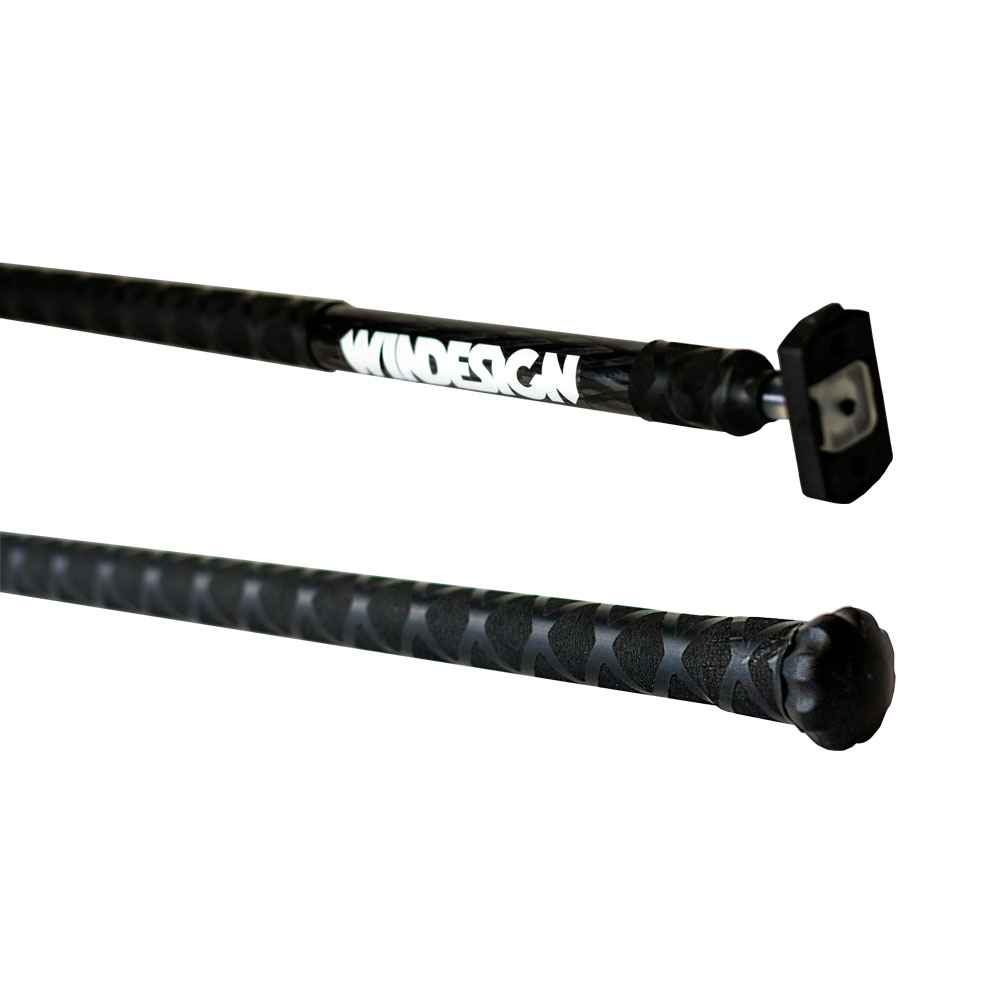 WINDESIGN EX652110 Pinnenausleger Carbon Deluxe, X-gripped, Ø 20 mm, 110 cm