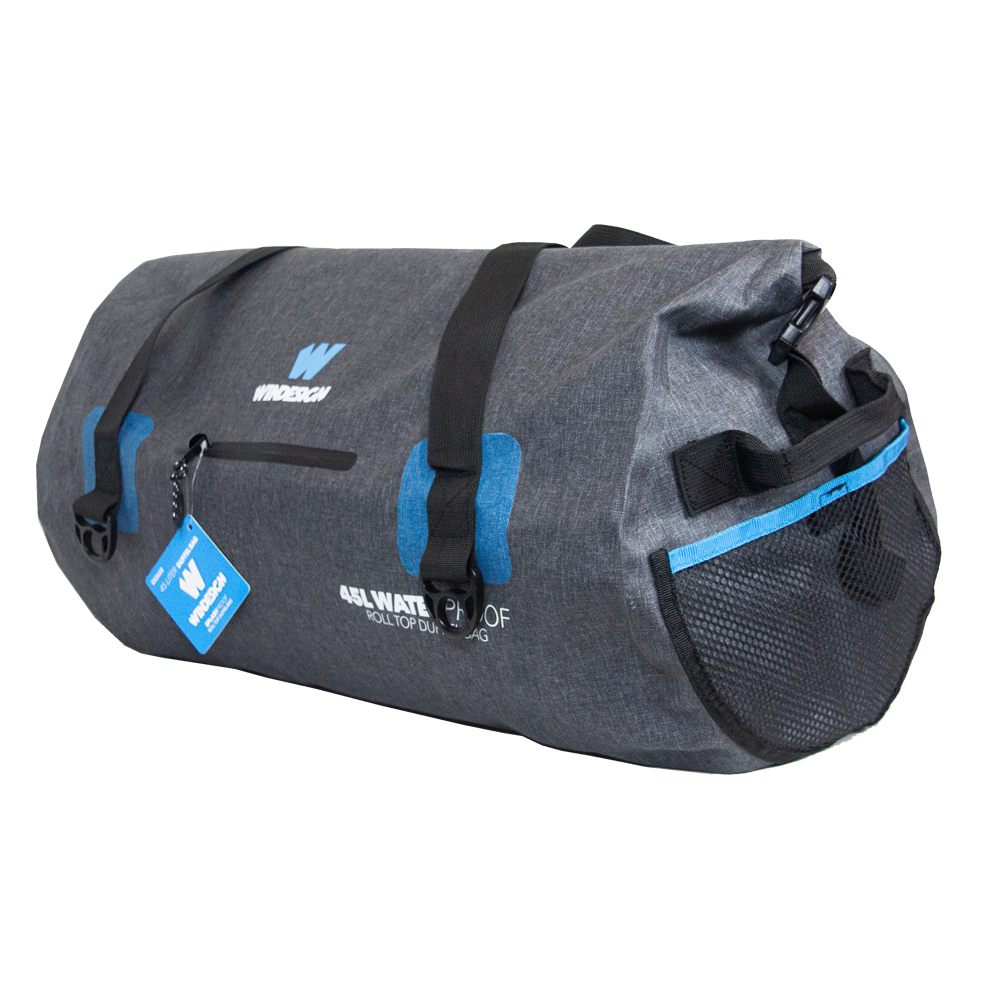 WINDESIGN EX2628 Reise-Seesack, 45Liter, wasserdichtes 600D Polyester, Rollverschluss