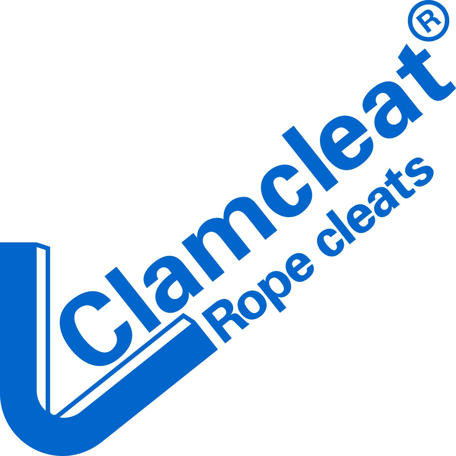 CLAMCLEAT CL222 RACING MINI Klemme für Tau 3-6mm Alu