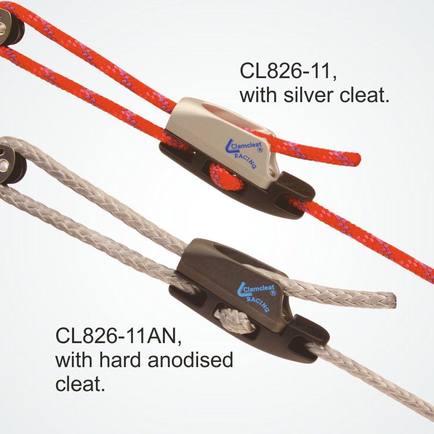 CLAMCLEAT CL826-11AN AEROCLEAT CL211-II eloxiert Tau 4-6mm