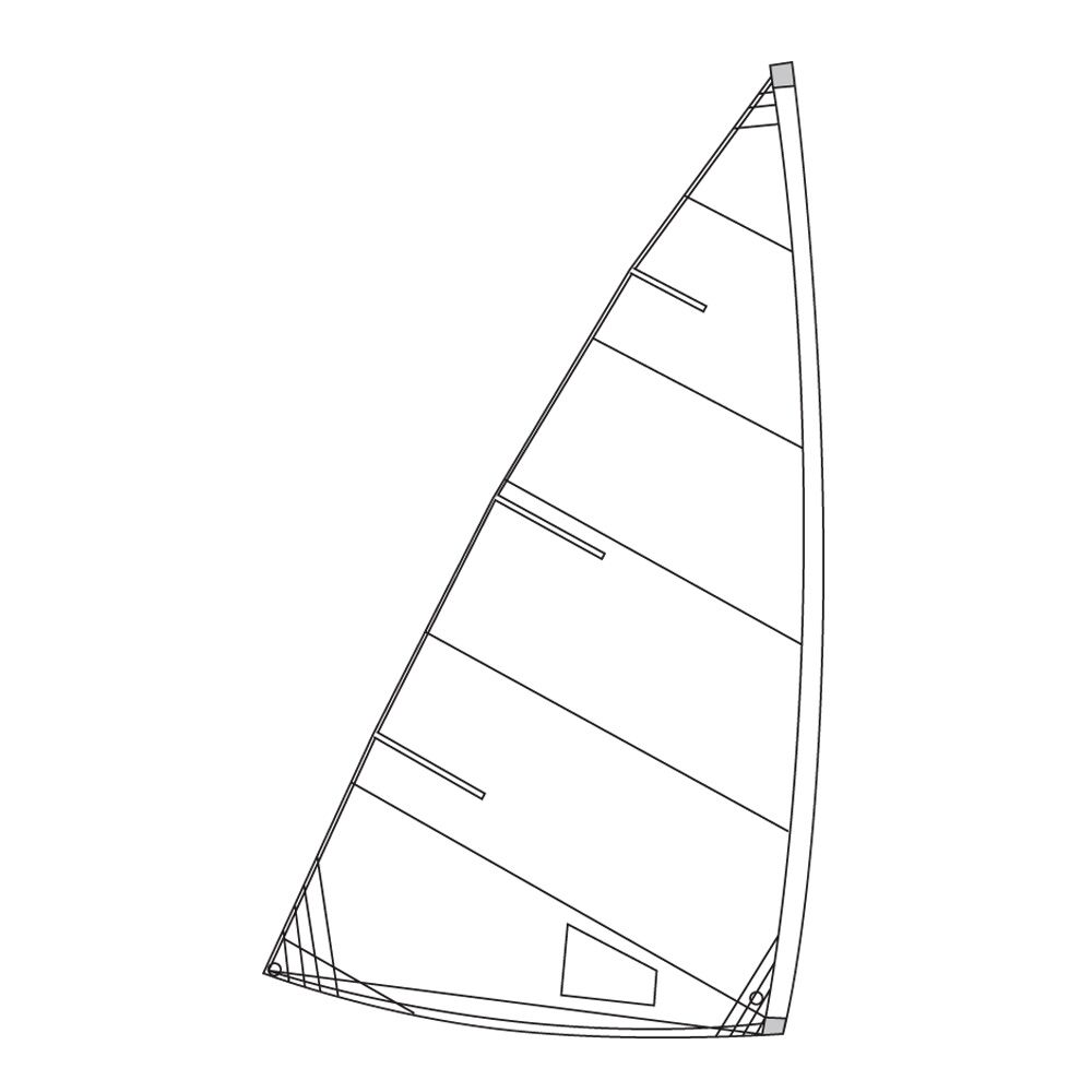 WINDESIGN EX2030 ILCA/Laser Trainingssegel ILCA 7 und Laser Standard