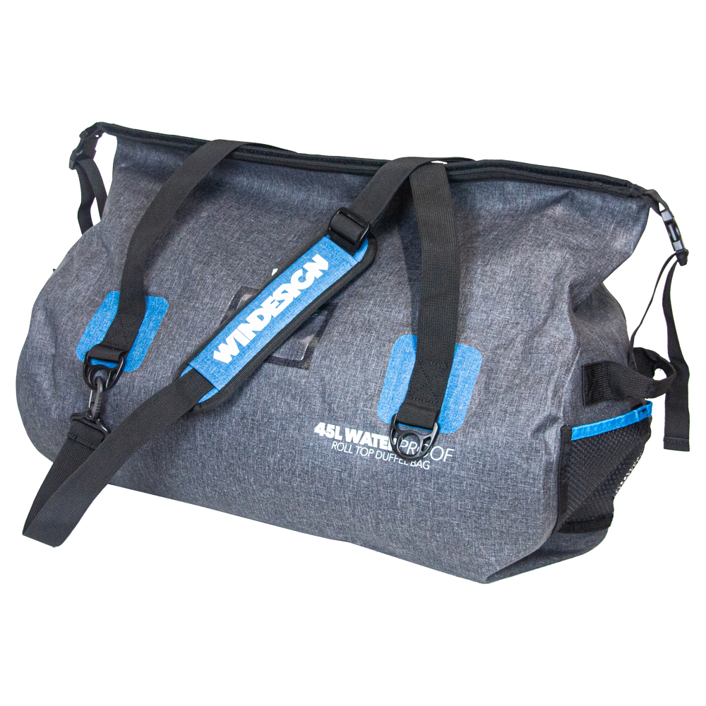 WINDESIGN EX2628 Reise-Seesack, 45Liter, wasserdichtes 600D Polyester, Rollverschluss