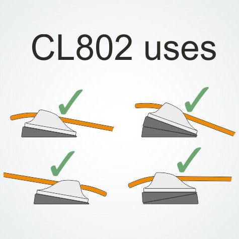 CLAMCLEAT CL802 Unterlegkeil für CL204 und CL222