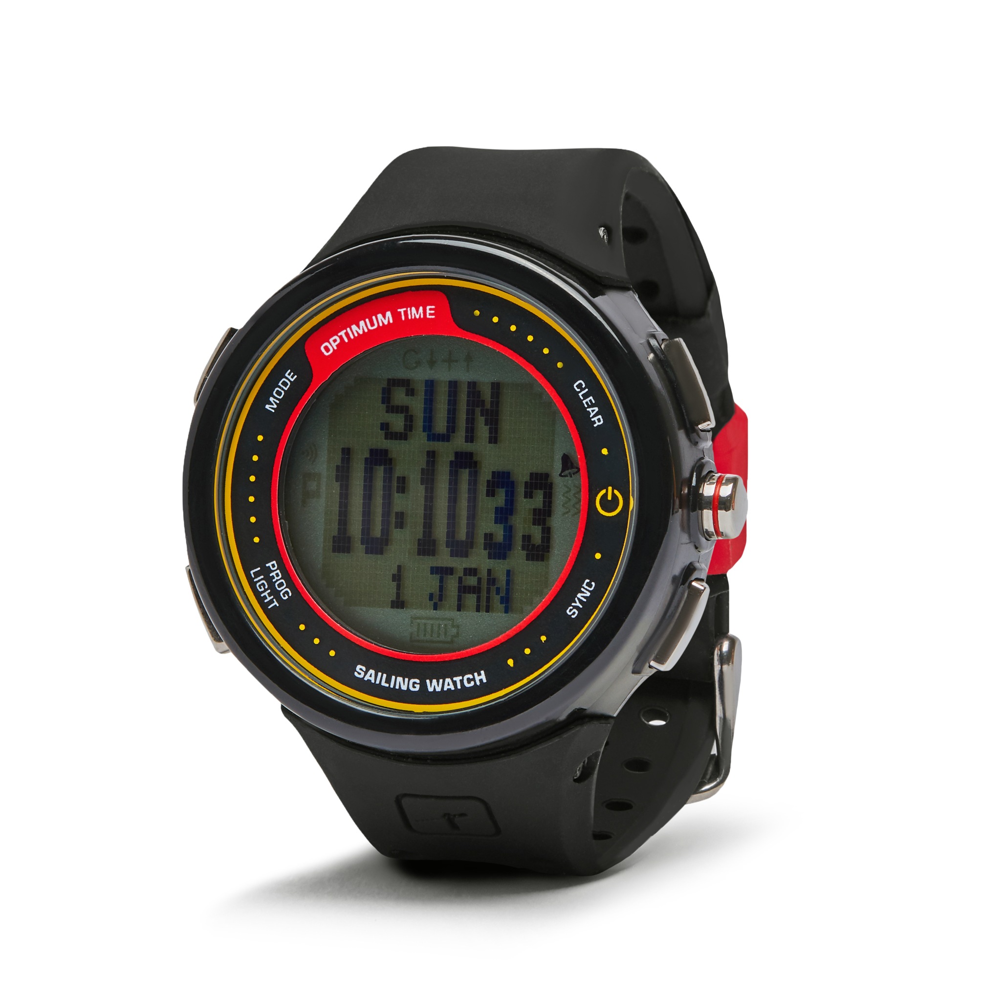 OPTIMUM TIME Regattauhr Serie OS12 OS1231R, schwarz